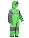 Oakiwear Kids One-Piece Waterproof Trail Rain Suit, Classic Green, 6/7