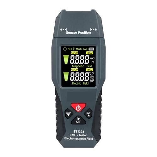 Medidor Gauss Digital para Campo Electromagnético con Temperatura miniatura 1