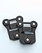 BOBLOV Body Camera Magnet Mount, 6pcs Magnets Style, Universal Magnetic Suction Back Clips, Compatible with All Police Cameras, Fixed on Clothes to Prevent Law Enforcement Camera from Moving(One Pair)
