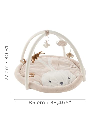 Tapis d'activités sensoriel Noukie's pour l'éveil de bébé dans le salon - 4