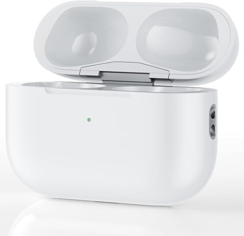 XIEANDKONG充電ケース USB-C エアーポッズプロ用充電器 ペアリング機能付き Airpods Proとの互換性あり、タイプC Airpods Pro 第1世代&第2世代用充電ケース(イヤフォンなし)