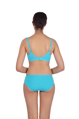 Image of Triumph Beginner Bra for Women Padded Non Wired Bra Wireless Full Coverage Lingerie for Teens Lightly Padded Cut-n-Sew Support Wide Straps Elastic Bottom Band Pack of 1