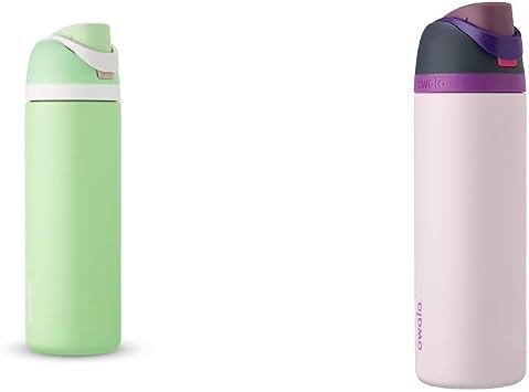 Owala Star Wars FreeSip Insulated Stainless Steel Water Bottle with Straw for Sports and Travel & FreeSip Insulated Stainless Steel Water Bottle with Straw for Sports and Travel, BPA-Free