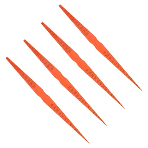 SOESFOUFU 4Pcs Automotive Door Gap Measuring Tool Plastic Gauge for Accurate Panel Alignment Versatile Auto Body Gap Gauge for Various Car Models Essential Workshop Tool