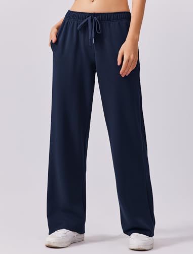 Image of PINSPARK 2 Piece Sets for Women 2026 Fall Outfits Sweatsuit Oversized Sweatshirt Wide Leg Sweatpants Matching Set Tracksuit