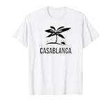 Casablanca Palmier Vacances Coucher de Soleil Plage Oc�an T-Shirt