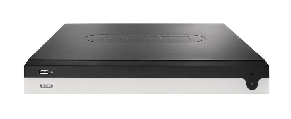 ABUS HDCC90003 4-Kanal Analog HD Videorekorder | H.265 Kompression, KI-Objekterkennung, 8 MP Auflösung, Hybrid-DVR mit 2 IP-Kanälen, Plug & Play, Pentaplex-Support, ABUS Sicherheitsrekorder