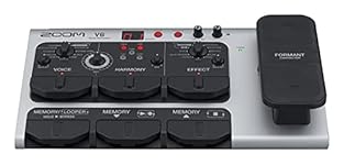Processor Type Vocal Effects Pedal with SGV-6 Microphone Presets - Factory 40 Presets - User 100 Effects Types 5 x Harmony FX, 12 x Pitch/Voice FX, Studio Effects: 3 x Reverbs, Chorus, Distortion, Echo, Delay, Telephone, Beat Box Analogue Inputs 1 x ...