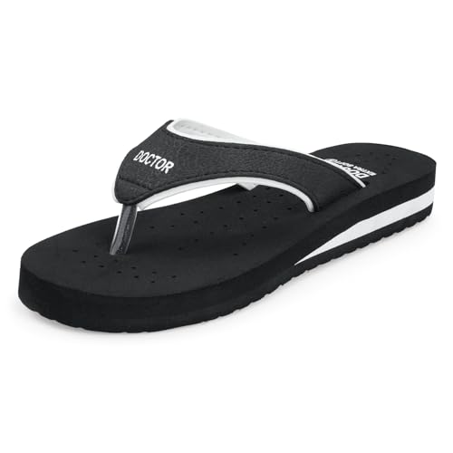 DOCTOR EXTRA SOFT Care Diabetic Orthopedic Pregnancy Flat Super Comfort Dr Flipflops and House Slippers For Women's and Girl's D-18