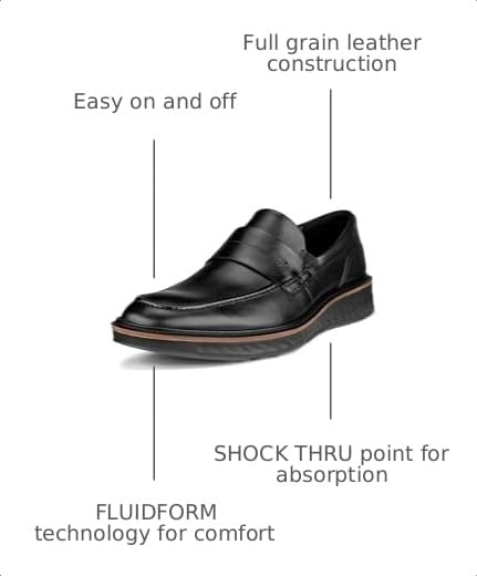 Image of ECCO St.1 Hybrid Penny Loafer