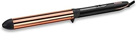 BaByliss Tenacilla Salon Brilliance C455E - Rizador de pelo de 28 mm con  recubrimiento de Titanio, tenacilla extra larga, 6 ajustes de temperatura  de 160°C a 210°C, calentamiento instantáneo : Amazon.es: Belleza