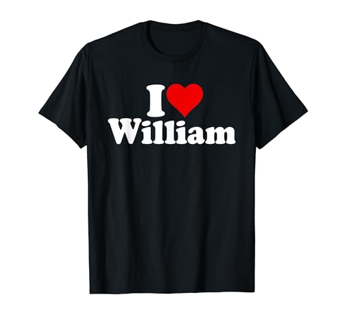 Photo de J'AIME LE CŒUR WILLIAM WILL BILL T-Shirt