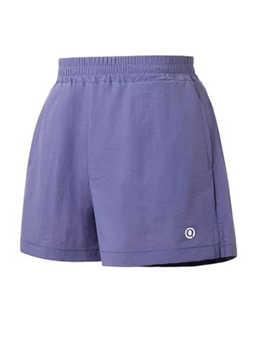 Jugaoge Kids Girls Running Shorts Quick Dry High Waist Elastic Gym Soccer Shorts Athletic Workout Shorts