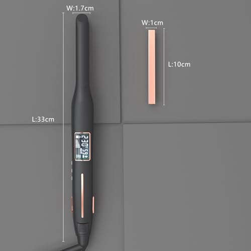 Plancha de cabello para hombres pelo corto 10mm miniatura 5