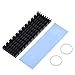 6Mm Golden-Heatsink Heat Dissipation Radiator M.2 Cooling Heat Sink Heat Thermal Pads for M.2 Ngff 2280 Pci-E Nvme Ssd New 2025 High for Reliable Electronic Component, Precision, Stable Performance