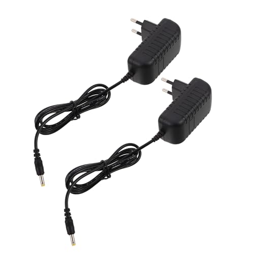 DIKACA Adaptador de Cargador 5v para Bolígrafo de Impresión 3D con Enchufe Europeo, Cable de Alimentación USB de Repuesto, 2 Unidades para Uso Escolar, Hogar y Proyectos