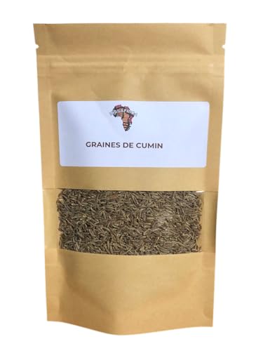 Cumin en Graines – Épice Aromatique 100% Naturelle – Idéal pour Cuisine Exotique, Infusions & Marinades – 50 g