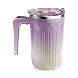Résistance et fiabilité au quotidien : Son revêtement extérieur en ABS et son intérieur en acier inoxydable 316 offrent à ce mug à agitation automatique une qualité fiable et une grande résistance. Il facilite la préparation de vos boissons, autant lors de matinées chargées que pendant vos soirées relaxantes.
