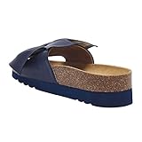Doctor Scholl Sandalia BOWY, Calzado Ortopédico Mujer, Navy Blue, 38 EU