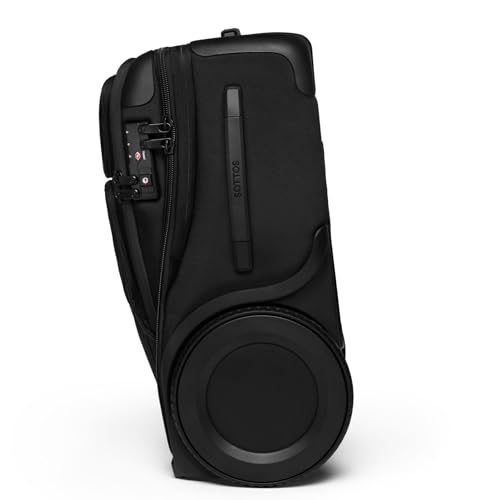 Best Wheeled Luggage for Cobblestones: Durable, Smooth, and Travel-Ready Picks 4 SOTTOS Roll Model™ 2-Wheeled, All-Terrain, Carry-On Luggage (Black)