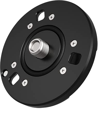 IFOOTAGE Seastar Q1S-TOP, Schnellwechselplatte mit 1/4" 3/8" Schrauben, kompatibel mit digitalen SLR-Kameras, Camcordern Cover