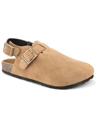 Image of Big Fox Light Weight PU Cork Backstrap Sandals for Men