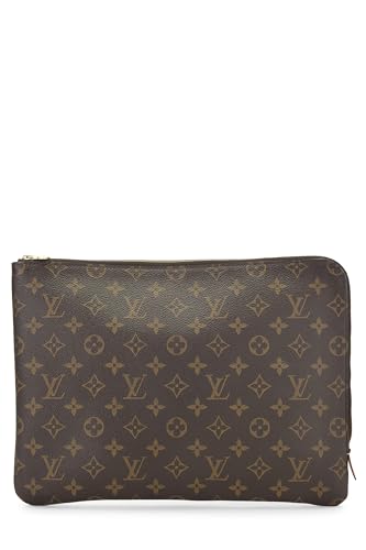 Louis Vuitton, Pre-Loved Monogram Pochette Jour GM, Brown