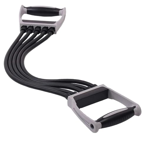 Cuerda elástica de látex para entrenar en casa y tonificar músculos con tensión ajustable