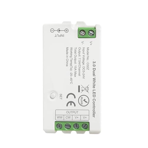 Contrôleur LED RVB haute puissance variateur 15A boîtier C02Z