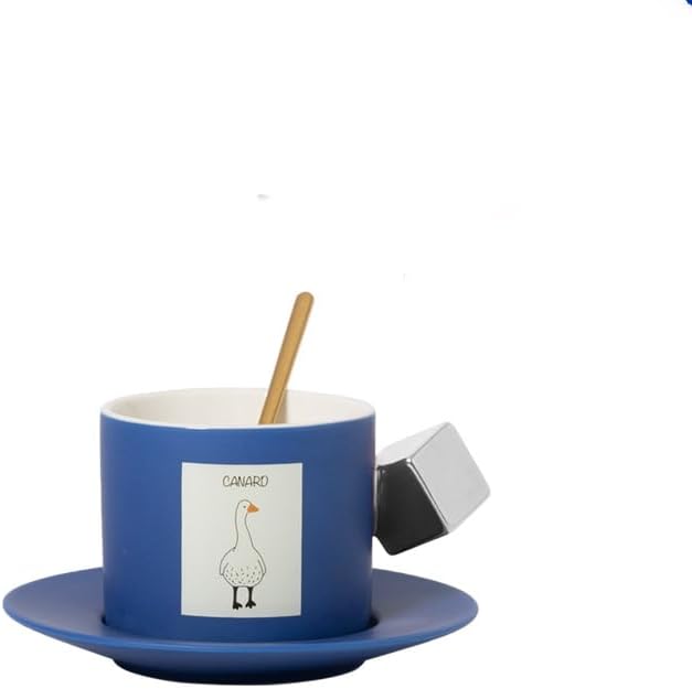 Ceramic Coffee Cup Saucer Set-style6