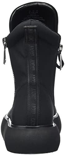 DKNY Women's Aken Hightop Platform Sneaker with Side Zipper3