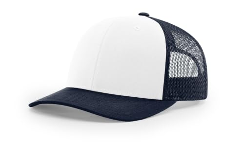 Image of Richardson 112 Trucker Hat - Premium Adjustable Snapback Hat - Structured Six Panel Richardson Blank Caps