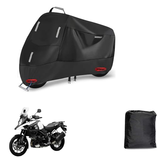 �o�C�N�J�o�[ �X�Y�L V-�X�g���[��1000XT (V-Strom) ��p �ō����I�b�N�X�t�H�[�h ������ �h�� �h�J �h�� �h�� �����}�t���[�Ή� �ϔM ���SUV�J�b�g �O�㋭�̓S�� ���V��Ή� �߂���オ��h�~ ����h�~ 5���˃X�g���b�v ���[�o�b�O