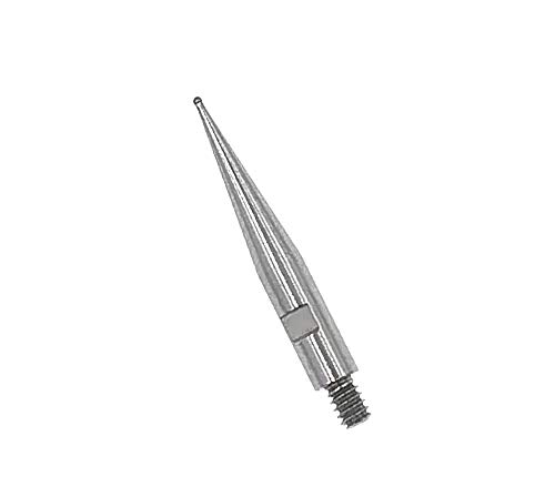 Carbide Ball Contact Points for Bestest Dial Test Indicator M1.4x0.3 Thread 0.015\" Tip Diameter 1/2\" Length Compatible for Brown & Sharpe 599-7030-15