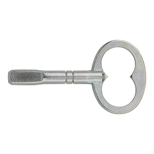 Clé mâle gdf - Matériau : Acier - Longueur : 81 mm - Décor : Zingué - ITAR Cover