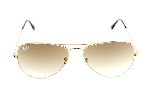 Ray-Ban RB3025 001/51 Unisex Aviator Sunglasses Gradient (Gold Frame/Light Brown Gradient Lens 001/51, 58)2