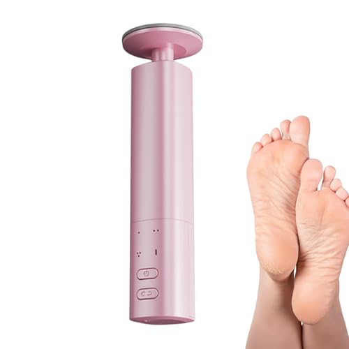 Eliminador de callos eléctricos y lijadora exfoliante de pies para piel suave y talones secos