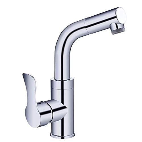 Robinet de lavabo avec douchette extractible pour laver les cheveux facilement au lavabo
