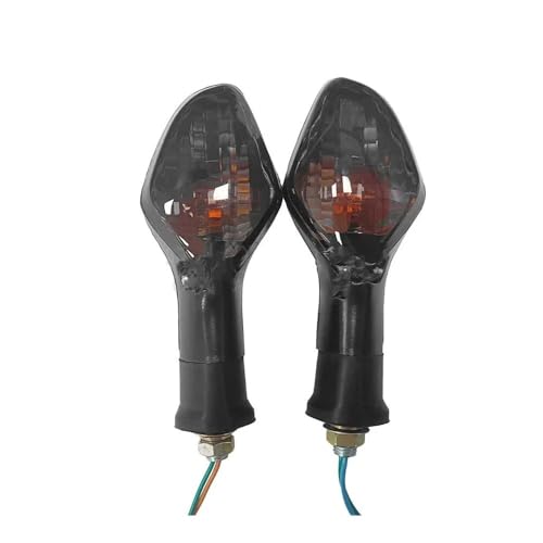 �I�[�g�o�C�p�E�B���J�[���C�g 2PCS �^�[���V�O�i�����C�g �ɓK�p����z���_ �p NC700 NC750 CTX700 SXD CBR500R CB650F CB500F �p �I�[�g�o�C�C���W�P�[�^�[�_�Ń����v(Smoked)
