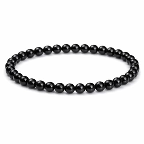 MIXIUJIEN 4mm �V�R��΃r�[�Y�u���X���b�g �����p �n���h���C�h �X�g���b�` �N���X�^���u���X���b�g �~�j�}���X�g�̐L�k���X�g�[���r�[�Y�u���X���b�g �d�˂��镁�i�g���̃W���G���[�M�t�g, One Size, �A�K�[�E�b�h, �W�F���X�g�[���Ȃ�