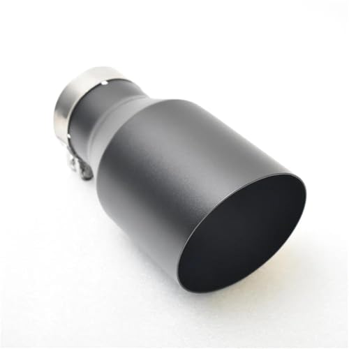 Embout d'échappement inox 60mm avec silencieux intégré pour optimiser le style auto