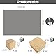 Holzstempel Blöcke, Lasergravur Stempelblock Zubehör, 20PCS Blanko-Stempelhalter Aus Hartholz mit Grauem Stempelbogen Aus Gummi für Bastelarbeiten, DIY-Stempel