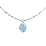 larimar kettenstrang Schmuck kommt in Les Poulettes Geschenkbox