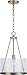 Capital 331111AD Drew Pendant, 1-Light 100 Watts, Aged Brass