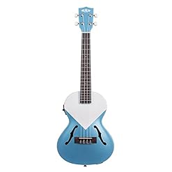 Kala KA-JTE-LSBL-CASE – Ukulélé Ténor éléctroacoustique + étui - Les Beatles, Paul McCartney, John Lennon, RIngo Starr, George Harrison