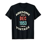 Photo Gallery awesome since december 1953 - retro - vintage 1953 birthday maglietta Photo Gallery awesome since december 1953 - retro - vintage 1953 birthday maglietta
