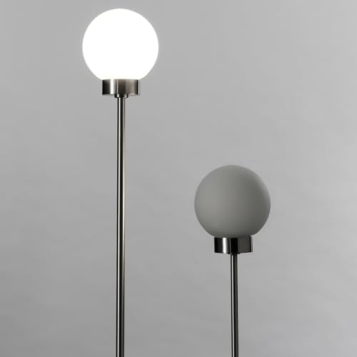 Lámpara de Mesa Táctil Plateada Dimmable Pack 2 miniatura 6