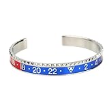 OERJMATTERA New 2026 Unisex Fashion Trend Multicolor Dial Stainless Steel Speedometer Bracelet Unisex Cuff Bezel Luxury Jewelry Gift With For You Accessories Trendy Creative For Women And Men