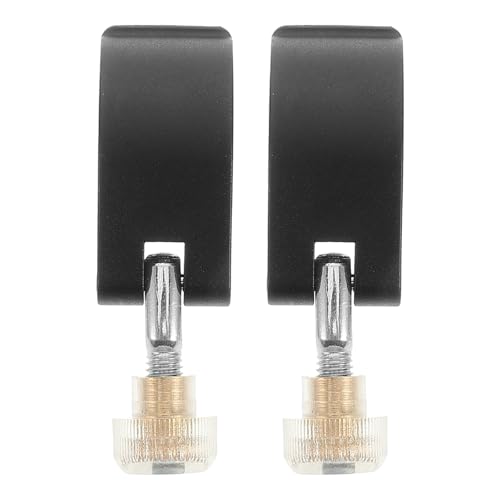 GOOHOCHY 2sets Trekking Pole Fastener Clip External Lock Accessories Walking Pole Fixing Buckle Easy Installation for Hiking Walking Sticks Climbing