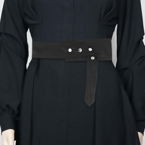 Classical Wide Waist Belt Decorative Wasitband Waist Cincher Combining Modern and Traditional for Everyday Wear4